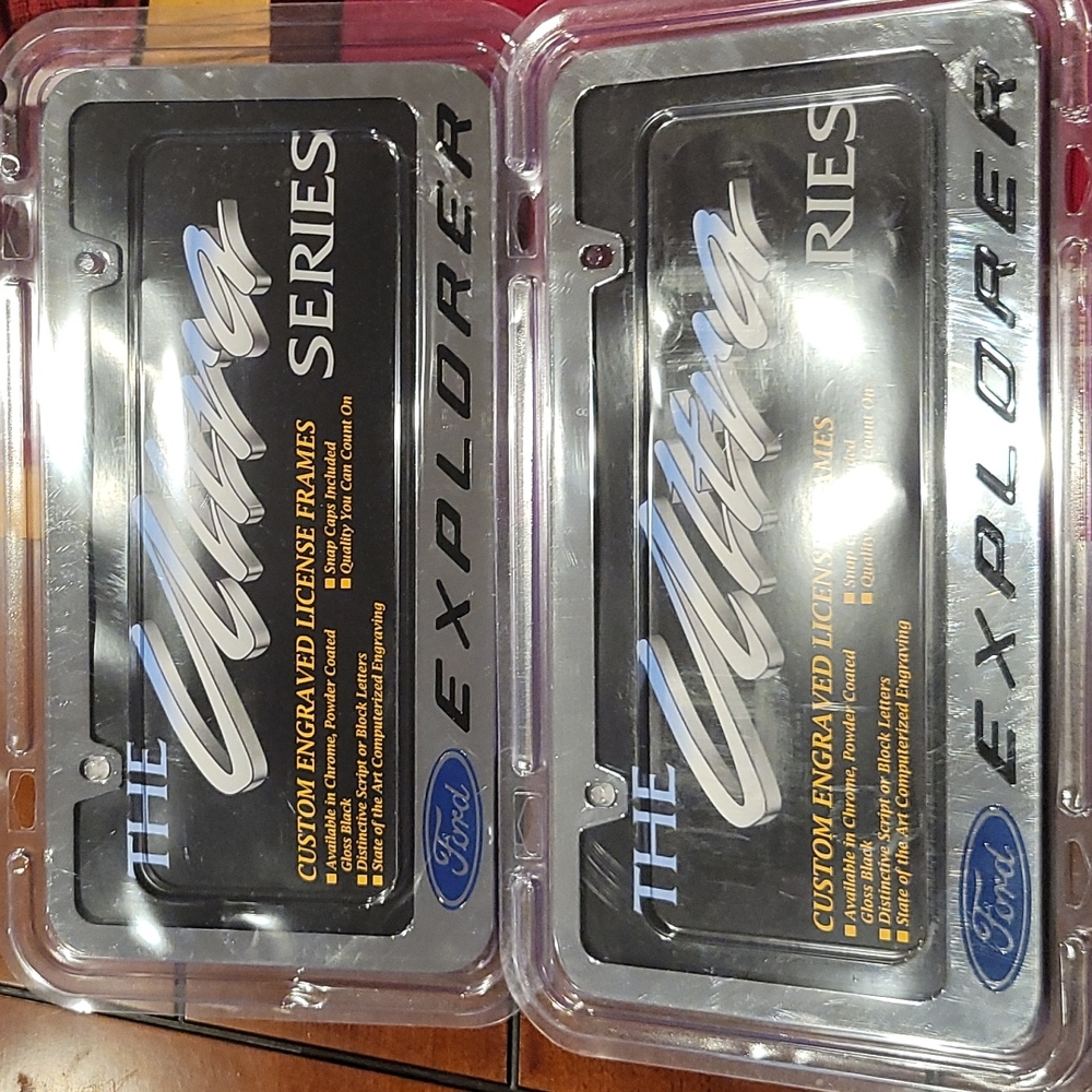LICENSE PLATE FRAMES